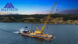 Barge Cranes with MAX-AI: The Essential Equipment for Marine Construction