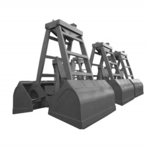 Remote Control Clamshell Grab Bucket For Slag And Iron Powder