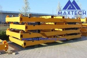 20ft 40ft semi automatic mechanical container spreader