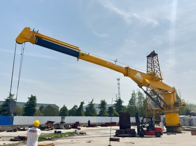 MAXTECH’s Second 3t39m Telescopic Boom Crane Shipped to Dubai