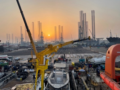 Maxtech 3t39m Crane Successfully Installed and Commissioned in Dubai