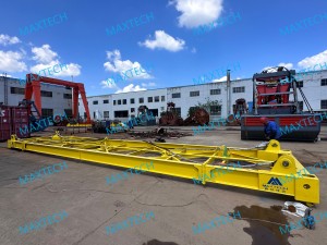 Factory Supply Top Quality 20ft 40ft Semi-automatic Container Spreader Lifting Spreader Beams