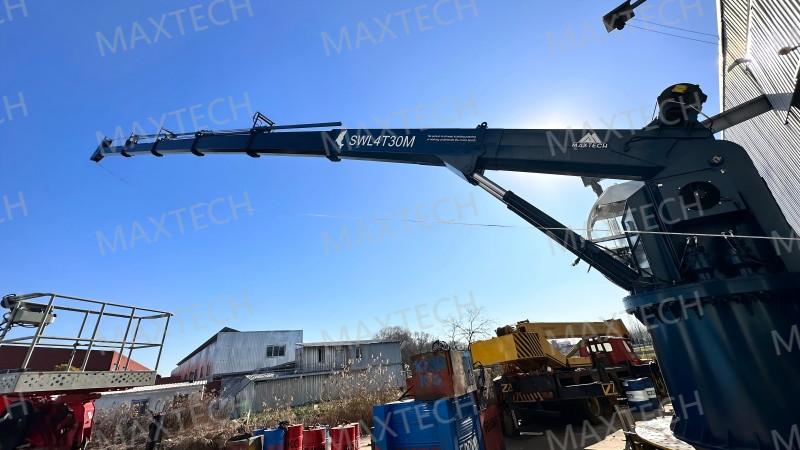 MAXTECH 4T@30M Telescopic Boom Crane:  Field Tests Usher in a New Chapter for the Industry