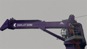 Telescopic Boom Crane Ship Deck Crane for Offshore and Wind Industry