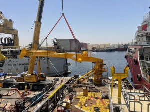 3t39m telescopic boom crane