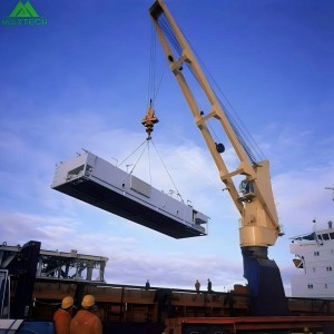 Container Handling Marine Offshore Crane & Spreader Systems for Ships