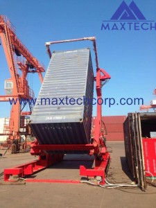 Cargo Loading Tilting Container Spreader