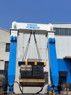 BV Certification and Dual-Mode Control: MAXTECH 65t A-Frame Crane delivery to Saudi Arabia