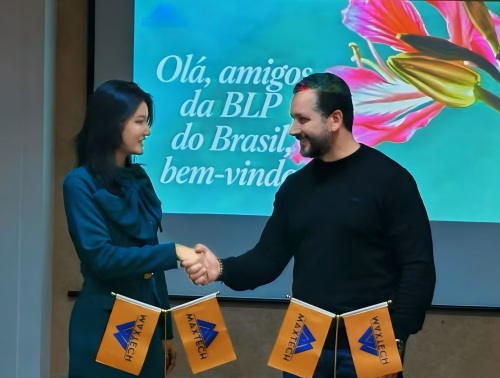 MAXTECH Hosts Brazilian Client, Exploring Port Lifting Equipment Cooperation