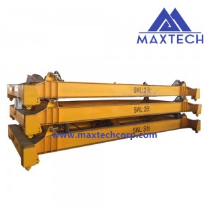 20ft 40ft semi automatic mechanical container spreader