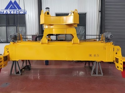 Technology Empowers Port Logistics! The Assembly and Testing of MAXTECH 45T Telescopic Spreaders Starts.