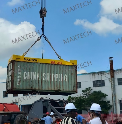 MAXTECH Custom 20ft and 40ft Mechanical Type I Spreader Successfully Shipped to Tanzania