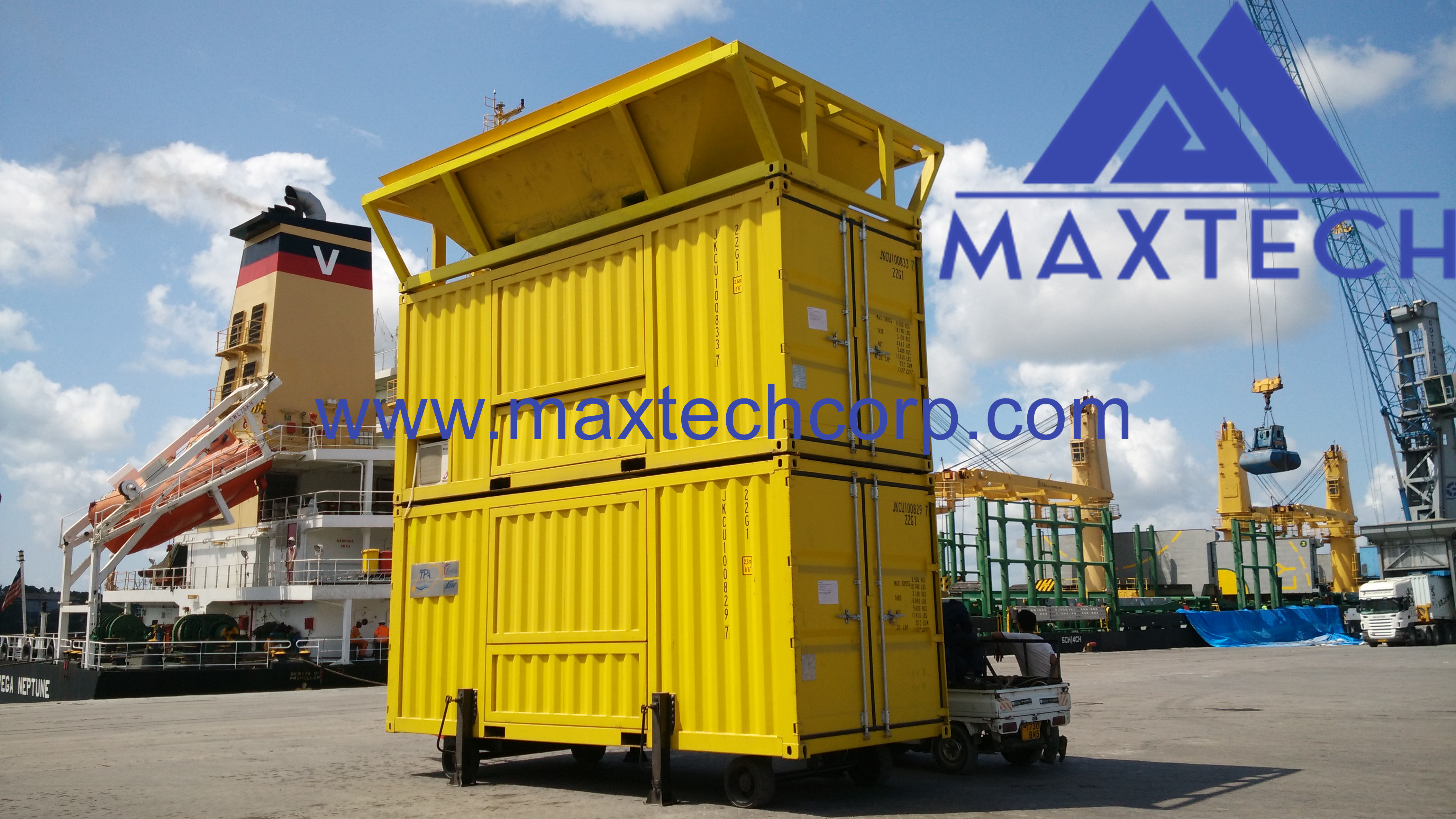 50/100kgⅠⅠ-PD Weighing and Bagging Machine In Mobile Container