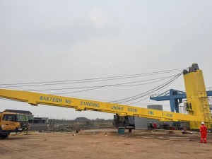 45T40M Jetty Crane All-Electric Rail Moving/Mounted Crane Port Crane for Port Harbour Operation