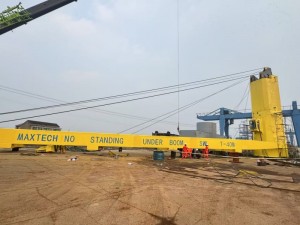 45T40M Jetty Crane All-Electric Rail Moving/Mounted Crane Port Crane for Port Harbour Operation