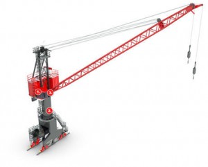 New Design Rail-Mounted Crane Jetty Crane Portal Crane