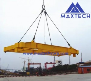 20ft 40ft semi automatic mechanical container spreader