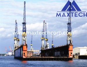 Rail Moving Crane Stiff Boom Crane with steel wire luffing