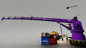Telescopic Boom Crane Ship Deck Crane for Offshore and Wind Industry