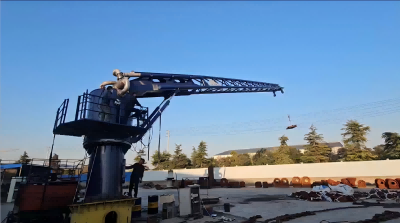 Oil Transfer Boom Crane: The High – Efficiency Power in Marine Transportation