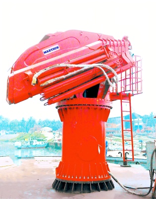 MAXTECH Telescopic Folding Cranes: with Exceptional Parameters and Superior Performance